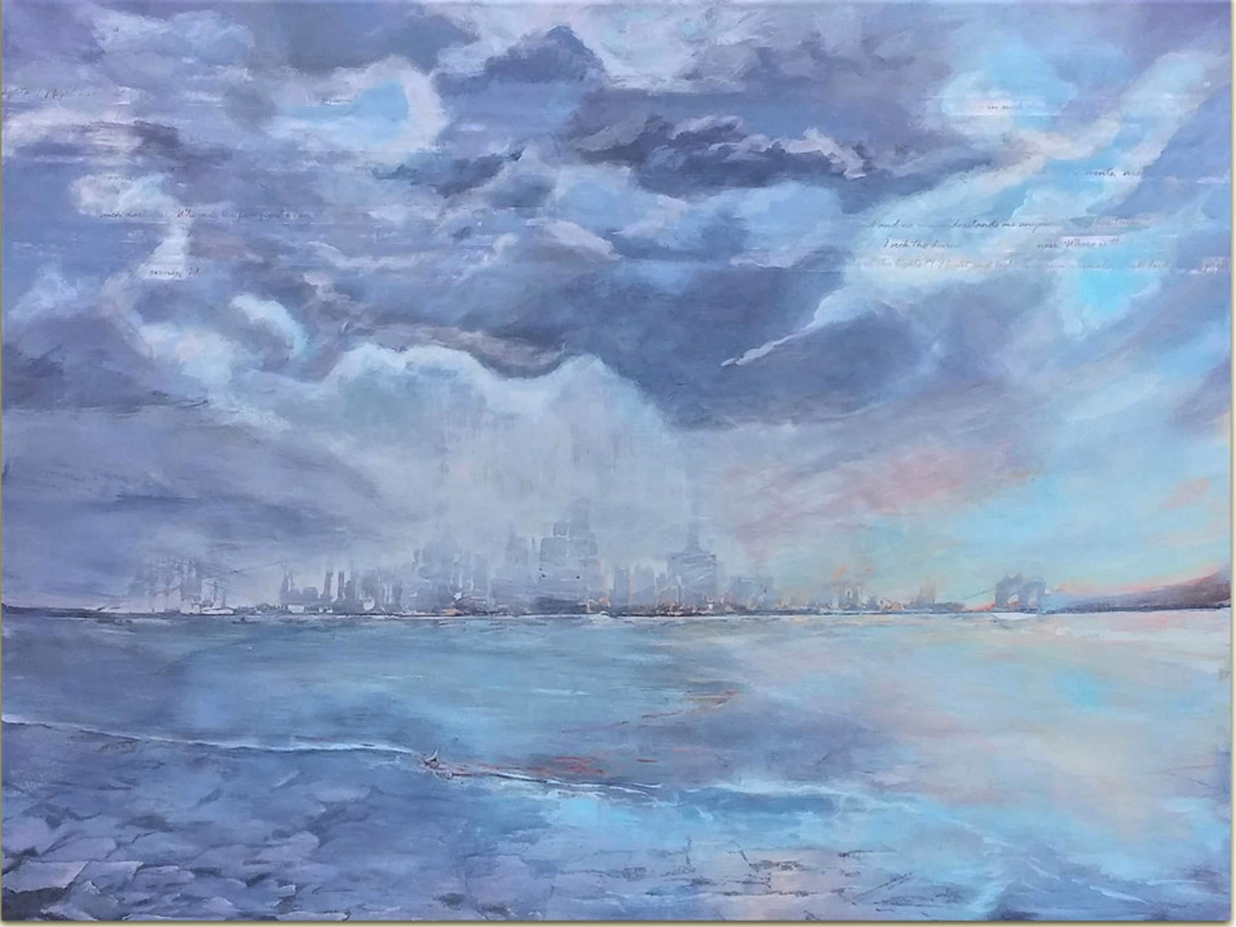 Where Do We Go From Here by Krystal Hart, Acrylic, 36 x 48 in