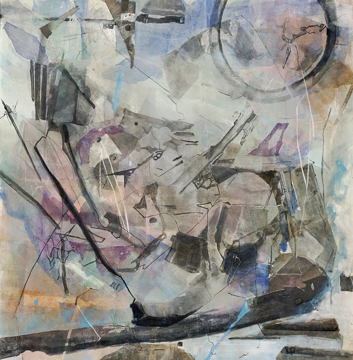 Arc And Opening R U Ok by Krystal Hart, ink