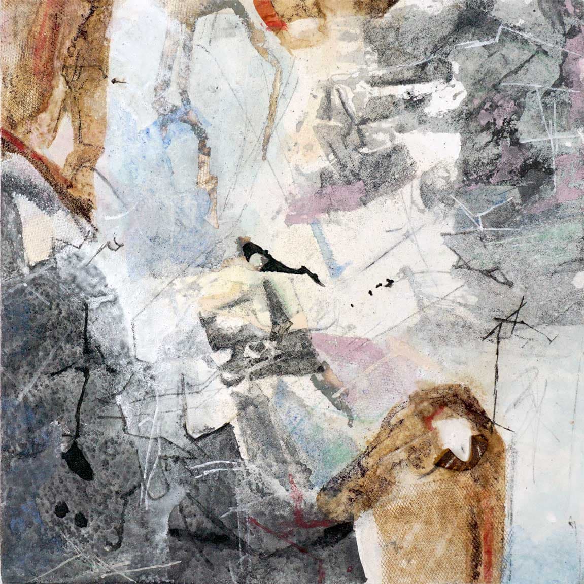 When Worlds Collide by Krystal Hart, charcoal white