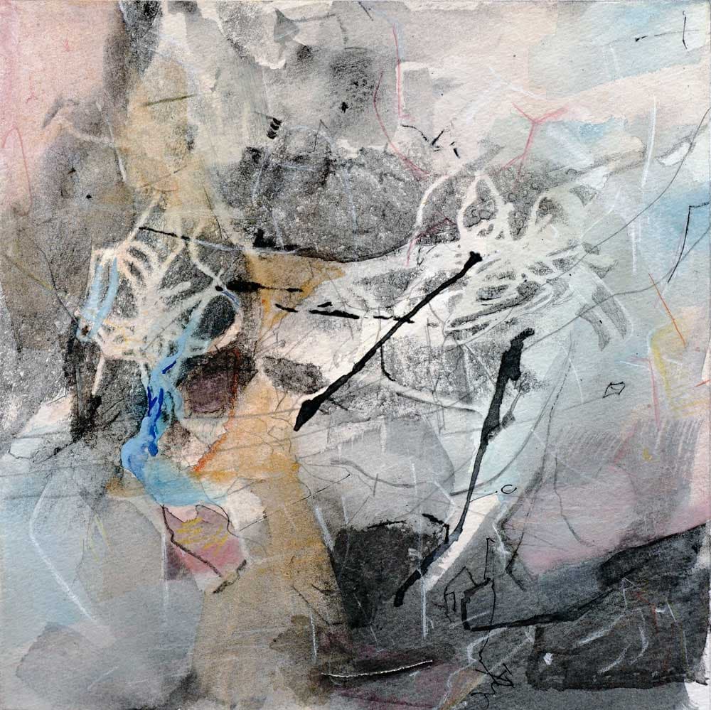 Both Feet Off The Ground by Krystal Hart, 8 x 8 in