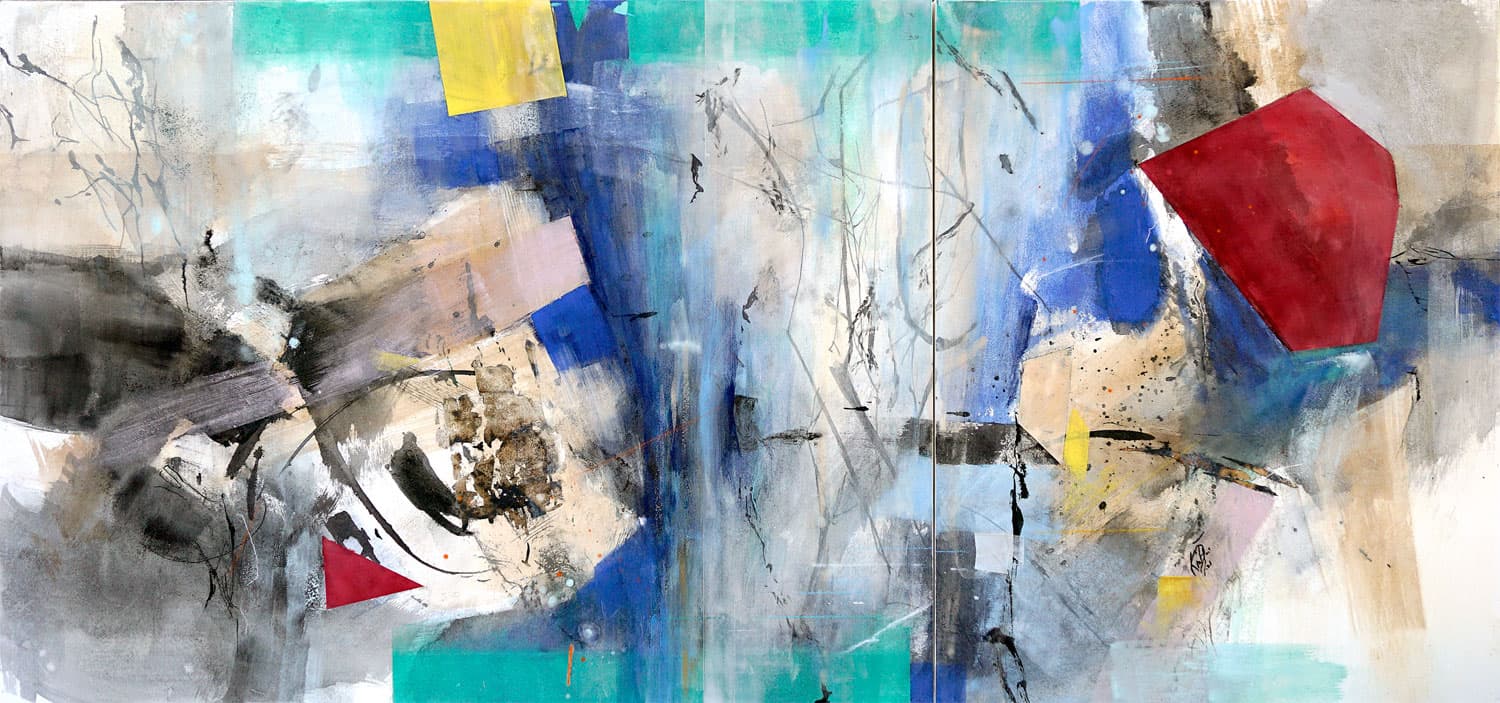 Lullabies Linger Red Rockets Sing by Krystal Hart, 30 x 64 in