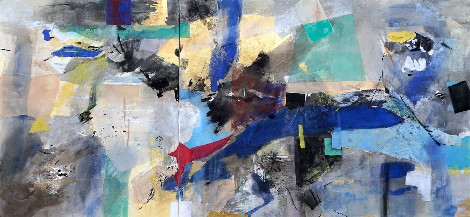 The Tattle Of Bubblegum and Golden Band Aids by Krystal Hart, 30 x 64 in