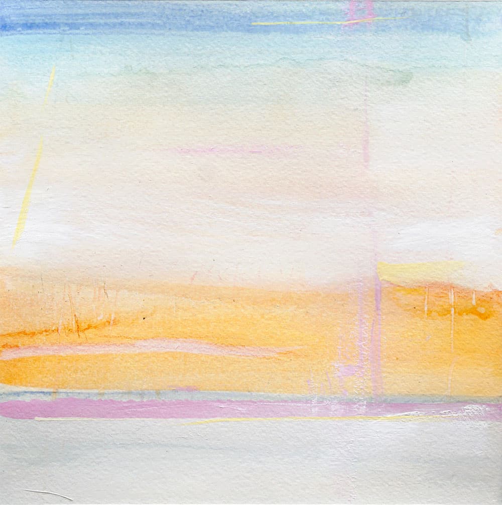 Visions Of Sunrise by Krystal Hart, 8 x 8 in